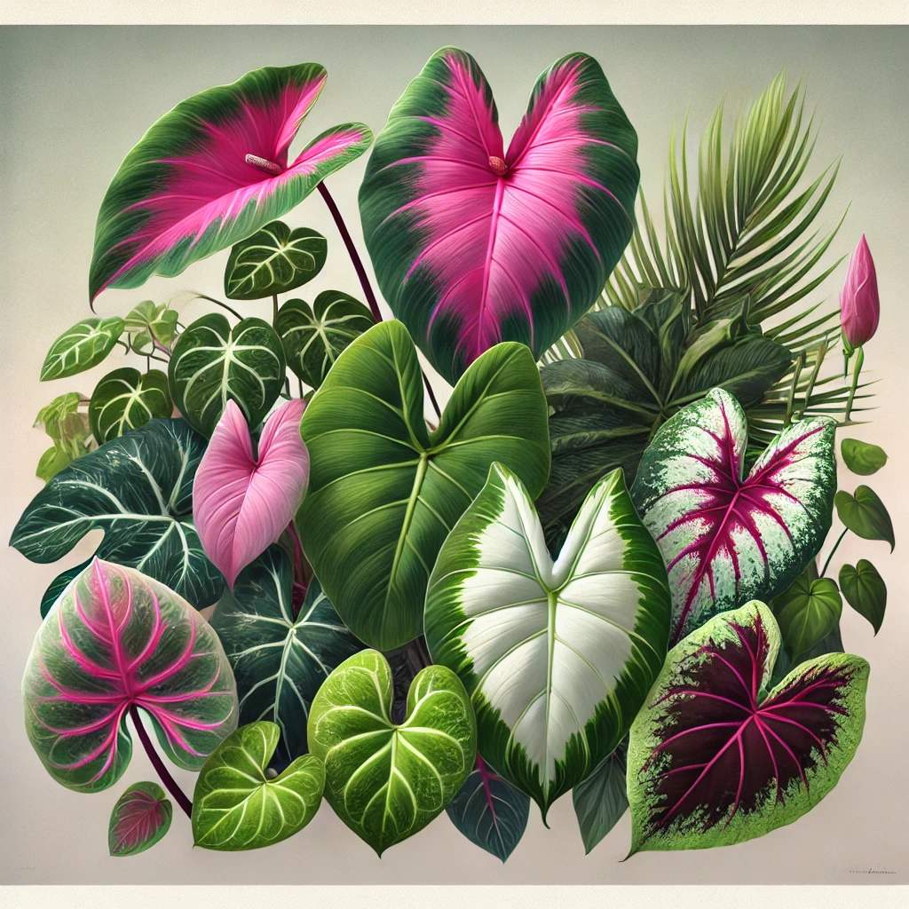 Exotic Philodendron types