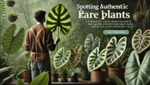 spotting authentic rare plants